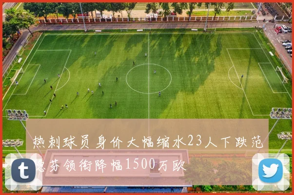 热刺球员身价大幅缩水23人下跌范德芬领衔降幅1500万欧